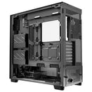 Antec FLUX PRO Walnut Wood Black High Airflow Temp Disp Full Tower EATX PC Case