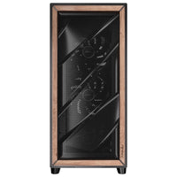 Antec FLUX PRO Walnut Wood Black High Airflow Temp Disp Full Tower EATX PC Case