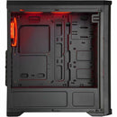 Cougar MX330-F Elegant Mid Tower PC Case 5x FANS Front USB 5x Drive Bays Black