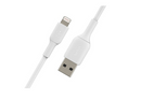 Belkin CAA001BT1MWH2PK BOOSTCHARGE USB Data Transfer Cable - White