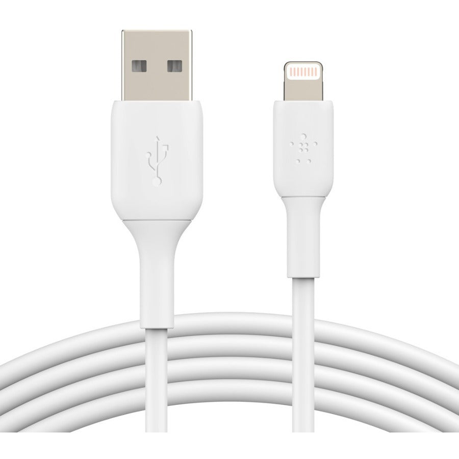 Belkin CAA001bt2MWH BoostCharge USB-A Cable (2 meter / 6.6 foot, White)