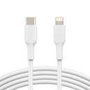 Belkin CAA003BT1MWH BoostCharge USB-C to Cable (1 meter / 3.3 foot, White)