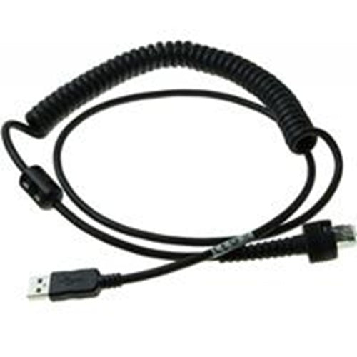 Datalogic CAB-553 Cable CAB-553, USB Type A, Coiled, 2.4 m / 7.8 ft, IP67