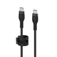 Belkin CAB011BT2MBK - 60W USB-C to USB-C Cable - 480 Mbps - Silicone, Braided