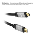 SIIG CB-H21111-S1 Ultra High Speed Video Cable 16feet up to 8K 60Hz Black