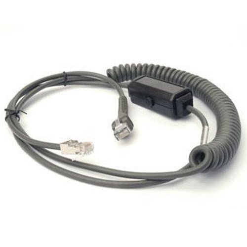 Zebra CBA-R28-C09ZAR 9FT Verifone Symbol RS232 Serial Coiled RJ45 FREE SHIPPING