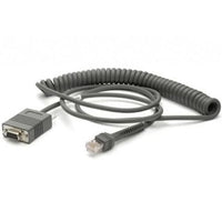 Zebra CBA-R71-C09ZAR 9ft Serial Data Transfer Cable RS232, DB9 FEMALE CONNECTOR