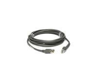 Zebra CBA-U10-S15ZAR Cable, USB: Series A Connector, 15ft. 4.6m Straight