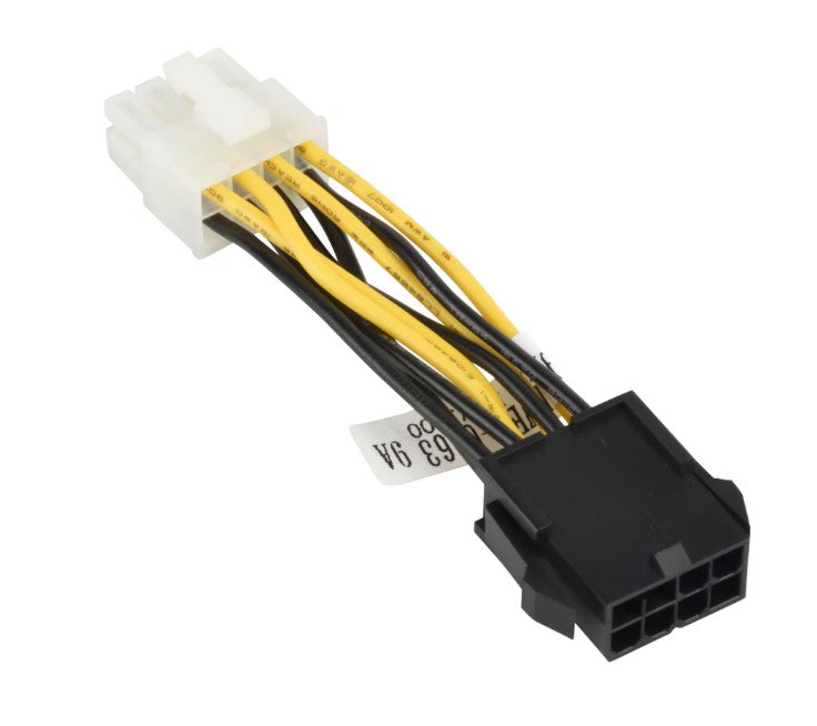 Supermicro CBL-PWEX-0663 8-Pin CPU to 8-Pin PCIe 5cm Power Adapter Cable