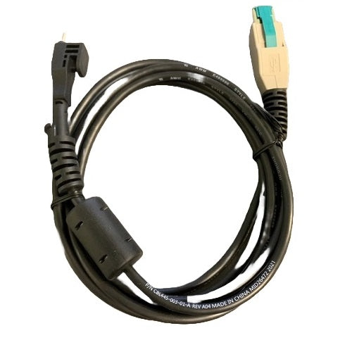 VeriFone CBL445-003-01-A Powered USB Cable (Yellow Cable)