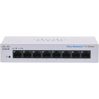 Cisco CBS110-8T-D-NA 110 CBS110-8T-D Ethernet Switch - 8 Ports - 2 Layer