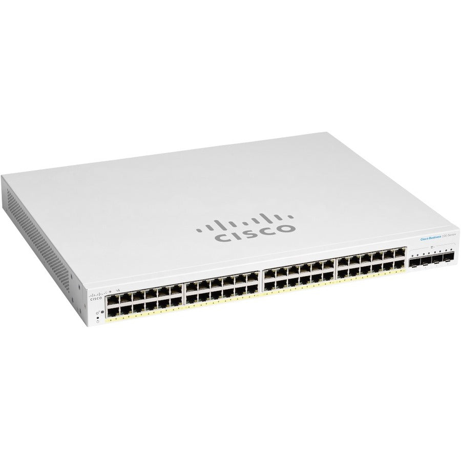 Cisco CBS220-48P-4X-NA Business CBS220-48P-4X Ethernet Switch - 48 Ports