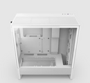 NZXT CC-H52FW-R1 Computer Case - H5 FLOW RGB Mid Tower Ultra-Clear TG White