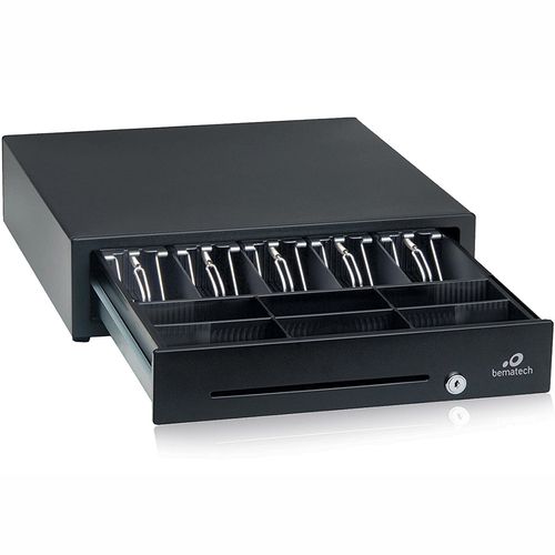 Logic Controls CD415 Cash Drawer 5 Bill 6 Coi- 3 Lock Position - Printer Driven