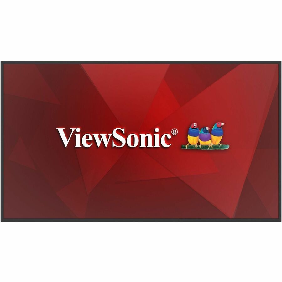 ViewSonic CDE6531 65 Inch 4K UHD Commercial Display - Digital Signage Display