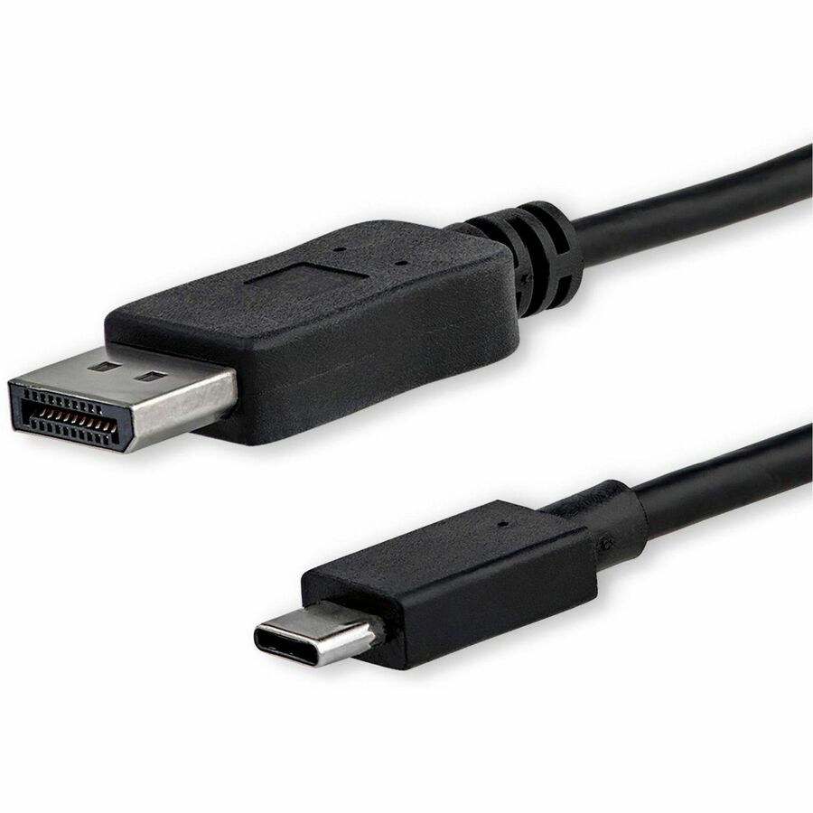 StarTech CDP2DPMM1MB 3ft/1m USB C to DisplayPort 1.2 Cable 4K 60Hz
