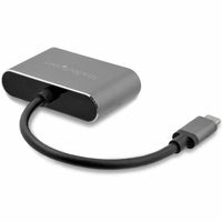 StarTech CDP2HDVGA USB C to VGA and Video Adapter - Aluminum - USB-C Multiport