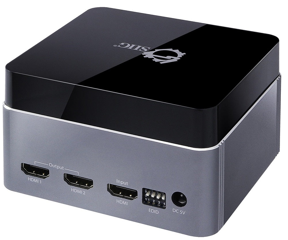 SIIG CE-H22K12-S1 Premium 2-Port Video Splitter with EDID - 4Kx2K 60Hz