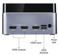 SIIG CE-H22K12-S1 Premium 2-Port Video Splitter with EDID - 4Kx2K 60Hz