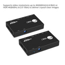 SIIG CE-H23311-S1 4K HDR Video 2.0 HDBaseT Extender Cat5e 6 w RS-232&IR 100m
