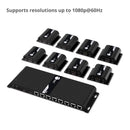 SIIG CE-H24811-S1 8PT Video Splitter Over Cat6 Extender with IR 40M Brown Box