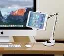 SIIG AC CE-MT1X12-S1 Full Motion Easy-Adjust Universal Tablet Mount White
