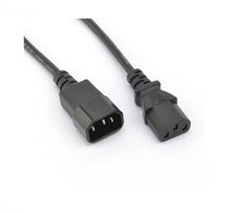 VCOM CE001-6FEET - power cable - IEC 60320 C14 to power IEC 60320 C13 - 6 ft