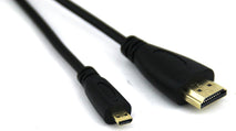 Vcom CG588-6FEET 6-Feet HDMI 1.4V to Micro HDMI High Speed - shielded - Black