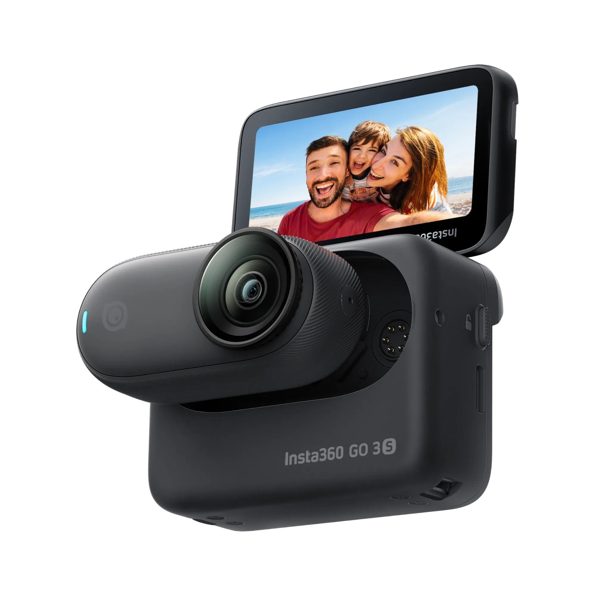 Insta360 CINSAATA_GO3S13 Camera GO 3S Standard Edition Midnight Black 128GB