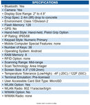 Honeywell CK67-X0N-58A1B1G CK67 Mobile Computer WIFI6E, 38key, 8GB/128GB