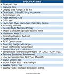 Honeywell CK67-X1N-58A1C1G CK67 Mobile Computer 5G, WIFI6E, 31key, 8GB/128GB