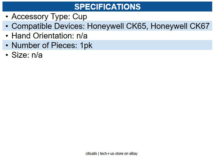 Honeywell CK6X-UCBC-4B CK6X Quad Battery Cup
