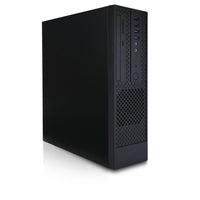 In Win CK709.FF300TB3 CK709 Computer Case - Slim Tower - Black - Steel - 3 x Bay