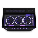 NZXT CM-H91EB-01 Case H9 Elite MID-TOWER Tempered Glass F120Q Airflow Fan Black