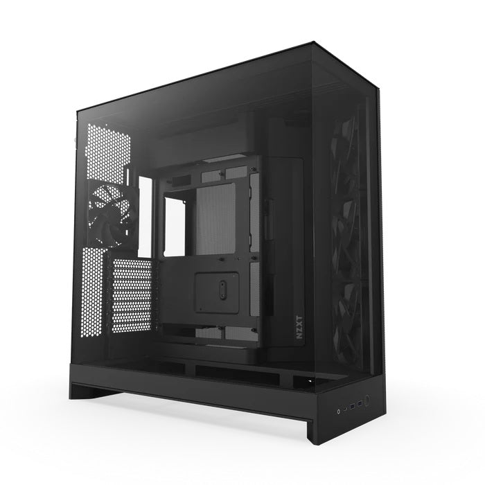 NZXT CM-H92FB-01 Computer Case - H9 FLOW Mid Tower Tinted TG Black Retail