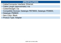Datalogic CM9681-N200 CM9681 Connection Module, Ethernet / ETH IP, IP65