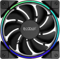 PcCooler CORONA 3-IN-1 FRGB KIT - Case fan kit - 120 mm - Hydraulic bearing