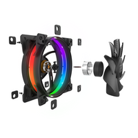 PcCooler CORONA 5-IN-1 FRGB KIT - Case fan kit - 120 mm - Hydraulic bearing