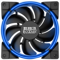 PcCooler Corona Blue - Case Fan - case streaming lighting - 120 mm - 1800 rpm
