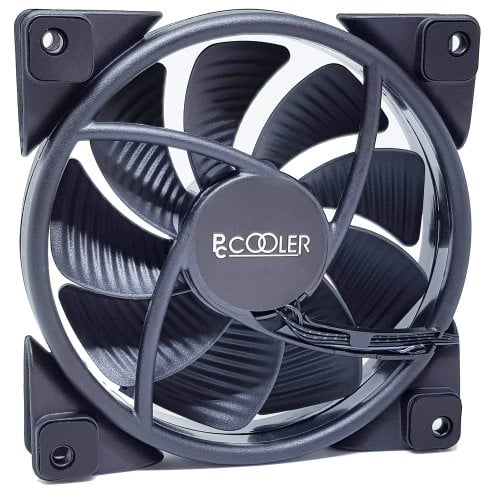 PcCooler Corona Blue - Case Fan - case streaming lighting - 120 mm - 1800 rpm