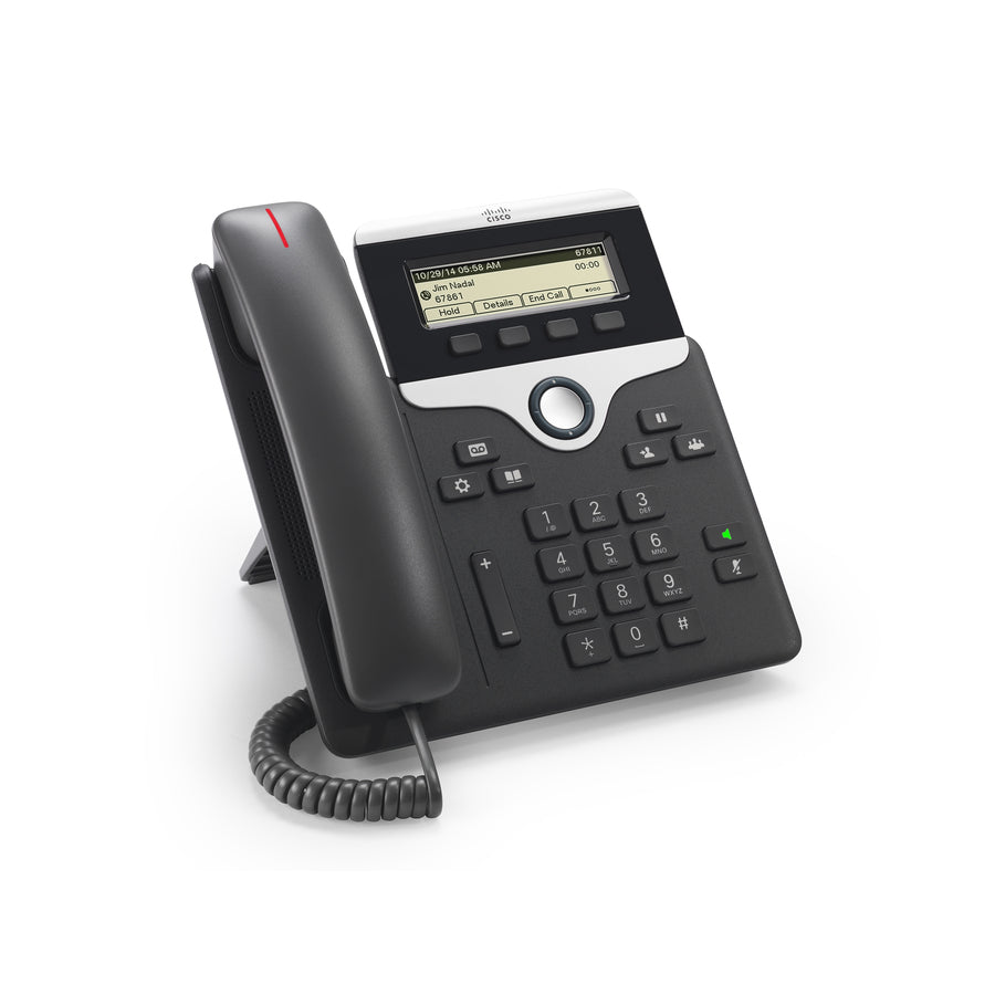 Cisco CP-7811-3PCC-K9= 7811 IP Phone - Corded - Wall Mountable, Desktop