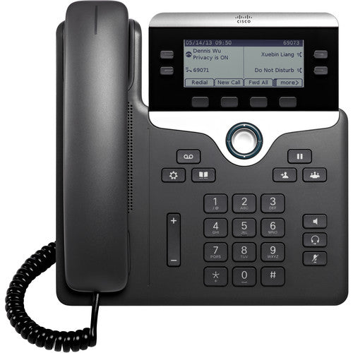 Cisco CP-7841-K9= 7841 IP Phone - Corded - Wall Mountable - Backlight