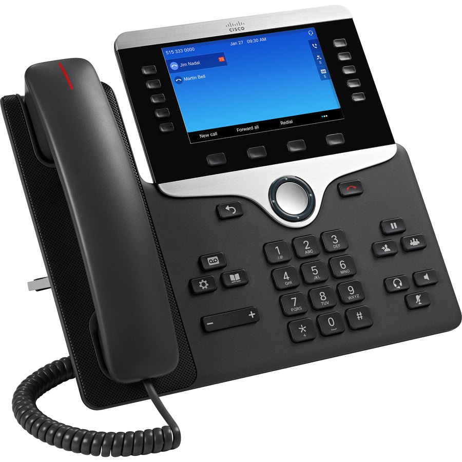 Cisco CP-8841-3PCC-K9= 8841 IP Phone - Corded - Wall Mountable, Desktop