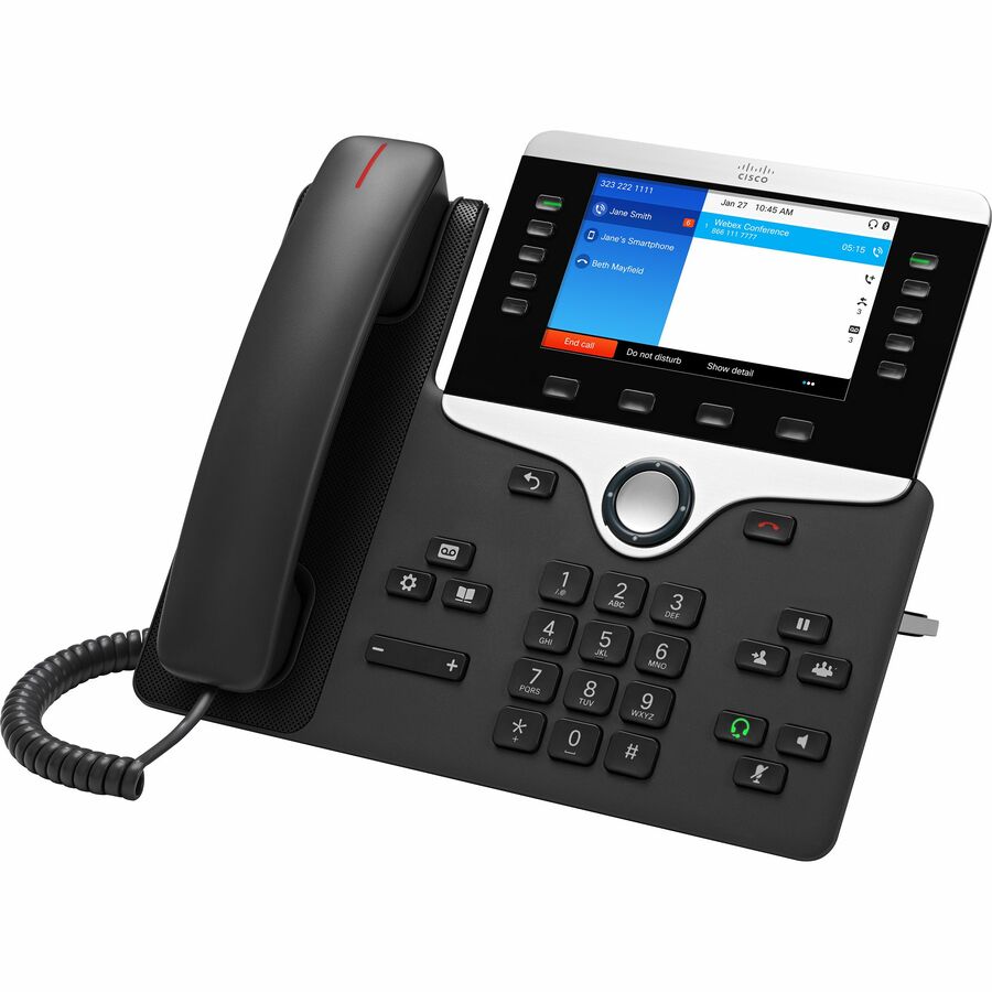 Cisco CP-8851-3PCC-K9= 8851 IP Phone - Corded/Cordless - Bluetooth