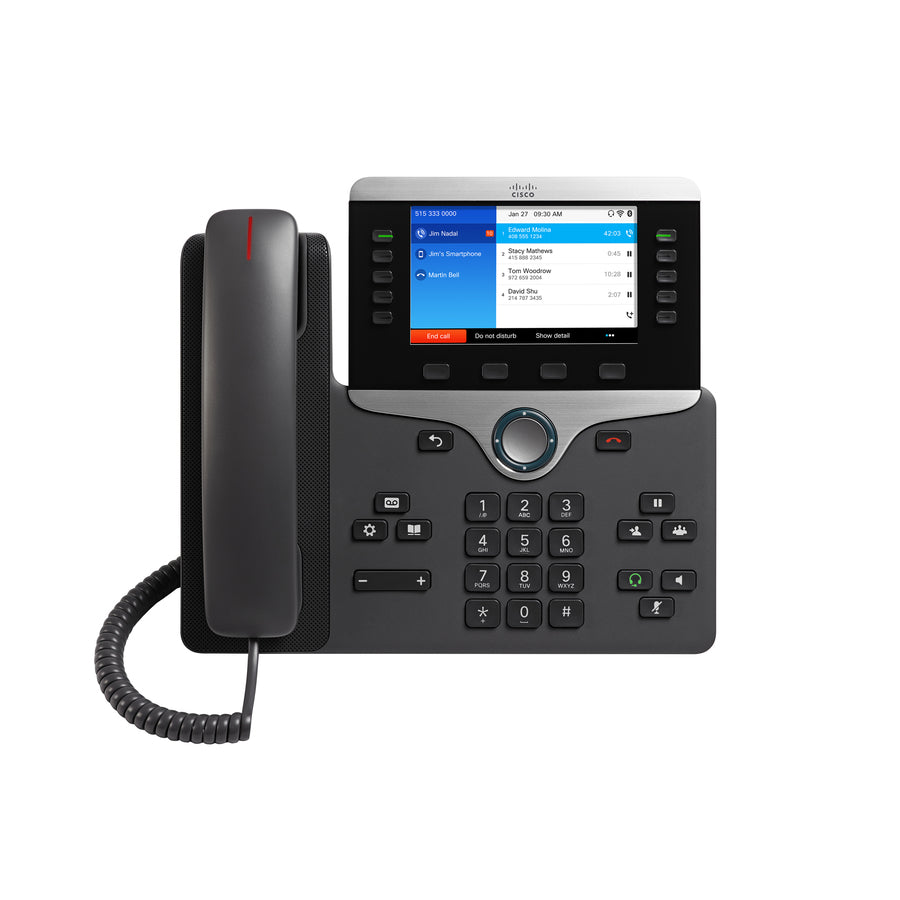 Cisco CP-8861-3PCC-K9= 8861 IP Phone - Corded/Cordless - Corded - Wi-Fi