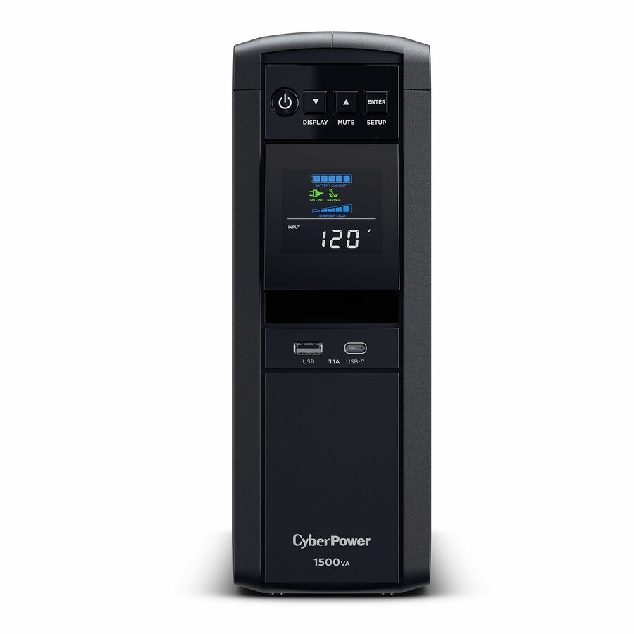 CyberPower CP1500PFCLCD PFC Sinewave UPS Systems - 1500VA/1000W, 120 VAC