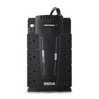 CyberPower CP550SLG Standby UPS Systems - 550VA/330W, 120 VAC, NEMA 5-15P