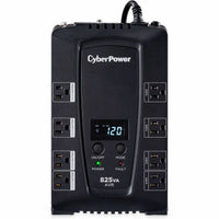 CyberPower CP825AVRLCD Intelligent LCD UPS Systems - 825VA/450W, 120 VAC