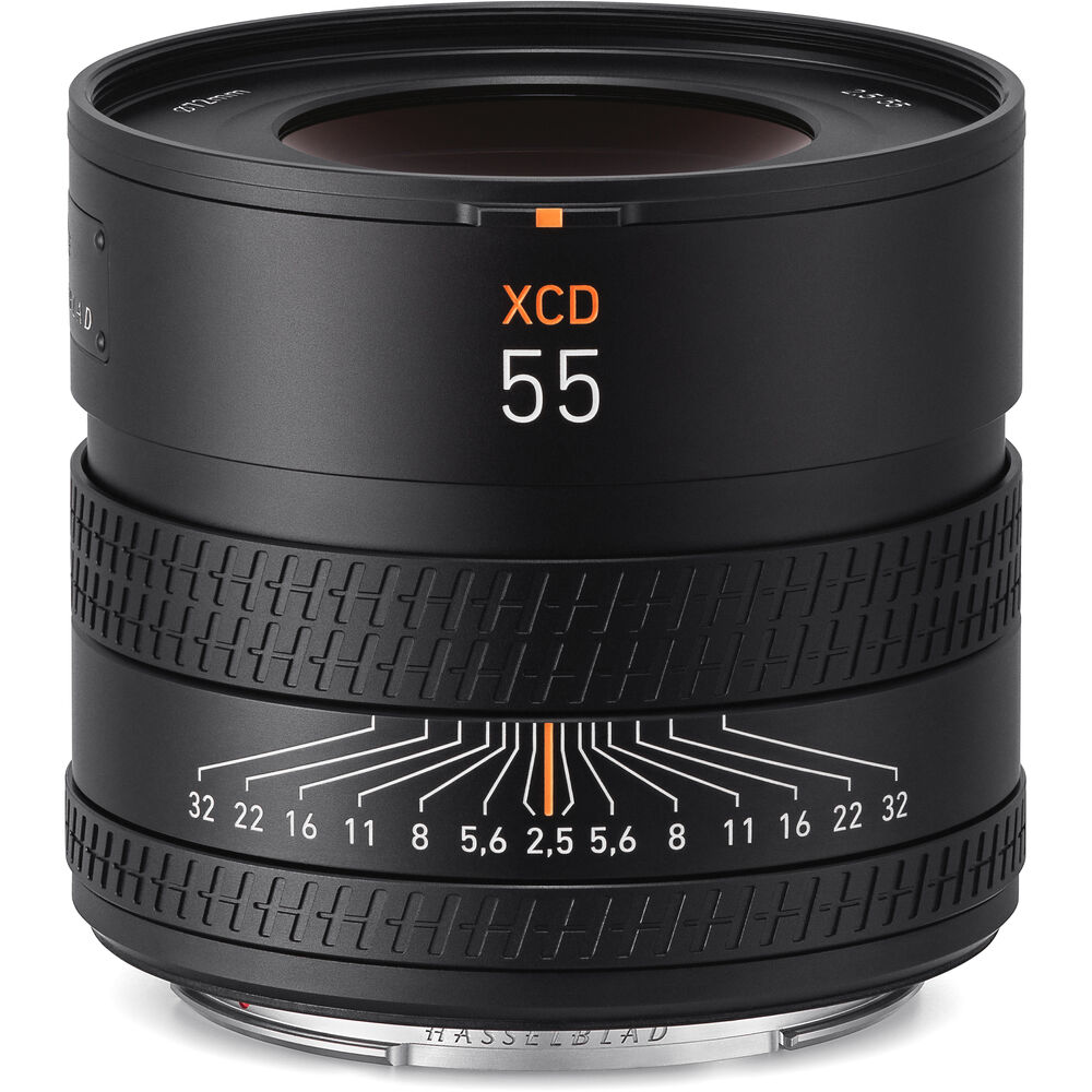 Hasselblad CP.HB.00000718.01 XCD 55mm f/2.5 V Lens for X System and 907x cameras