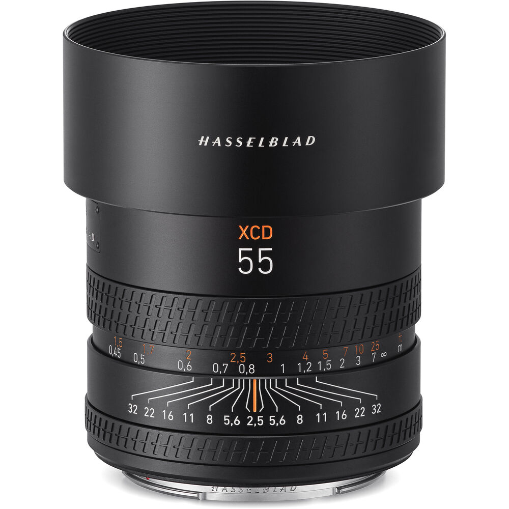 Hasselblad CP.HB.00000718.01 XCD 55mm f/2.5 V Lens for X System and 907x cameras